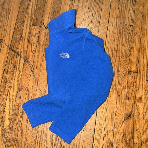 Youth boys North Face zipup fleece - Picture 2 of 5